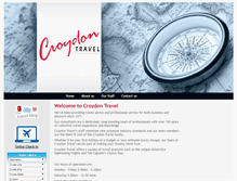 Tablet Screenshot of croydontravel.com.au